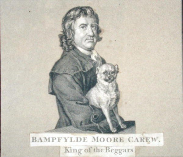 Bampfylde Moore Carew (1693-1770 körül) A koldusok királya (metszet) alkotó: English School