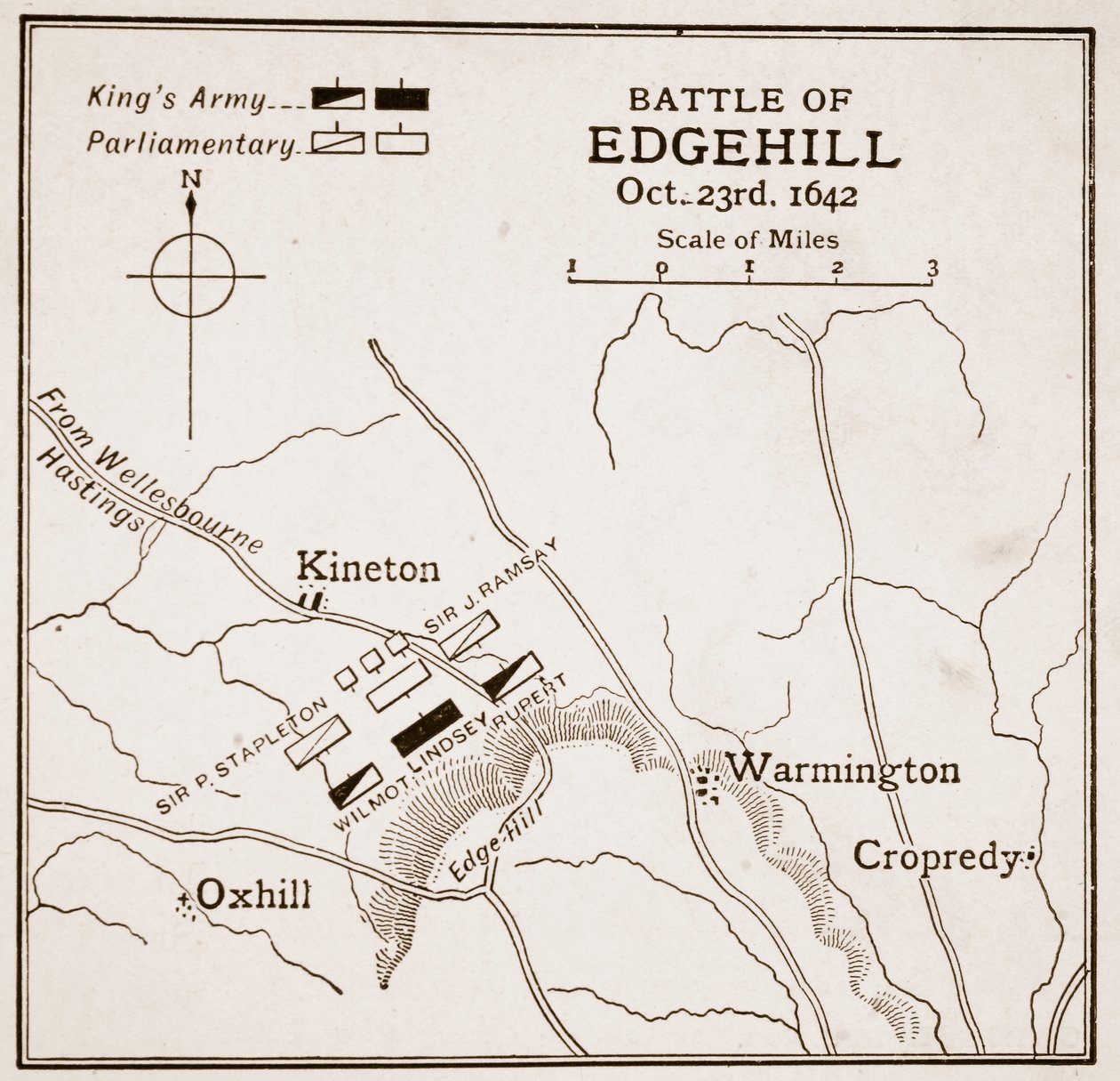 Edgehill-i csata, 1642. október 23 alkotó: English School
