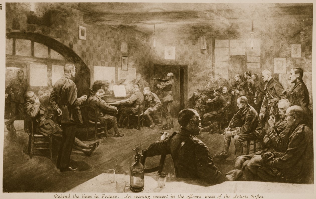 A sorok mögött Franciaországban, 1914-1919 alkotó: English School