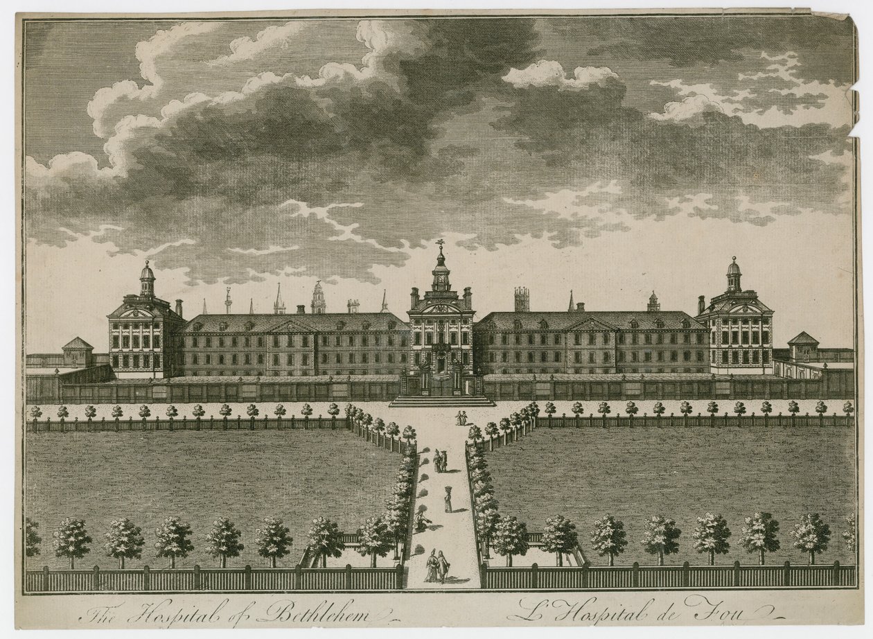 Betlehemi kórház (metszet) alkotó: English School