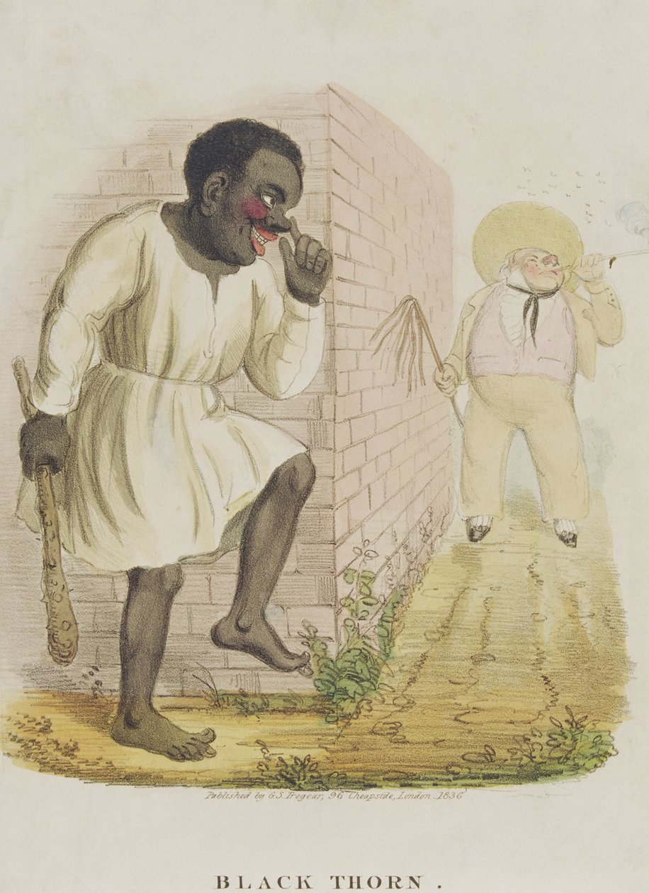 Fekete tövis, 1836 alkotó: English School