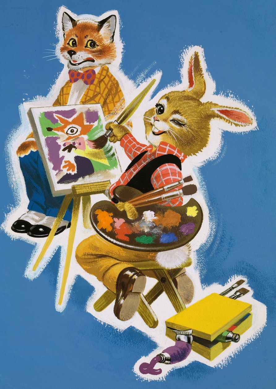 Brer Rabbit és Brer Fox alkotó: English School