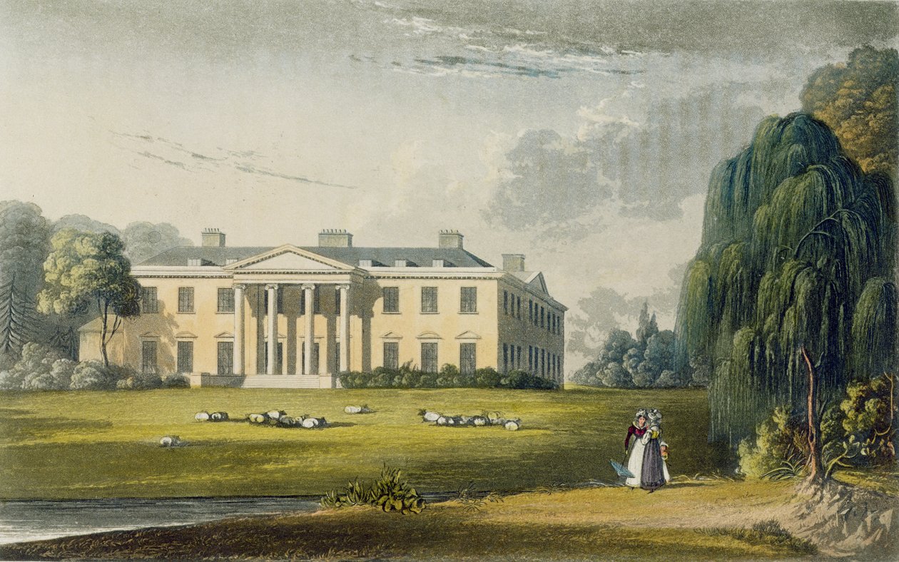 Broadlands, az Ackermann Művészeti Tárból, 1825 alkotó: English School