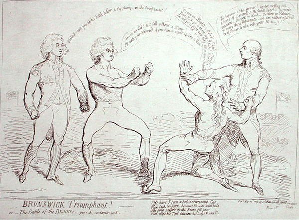 Brunswick Diadalmas! J. Aitken adta ki 1789-ben (rézkarc) alkotó: English School