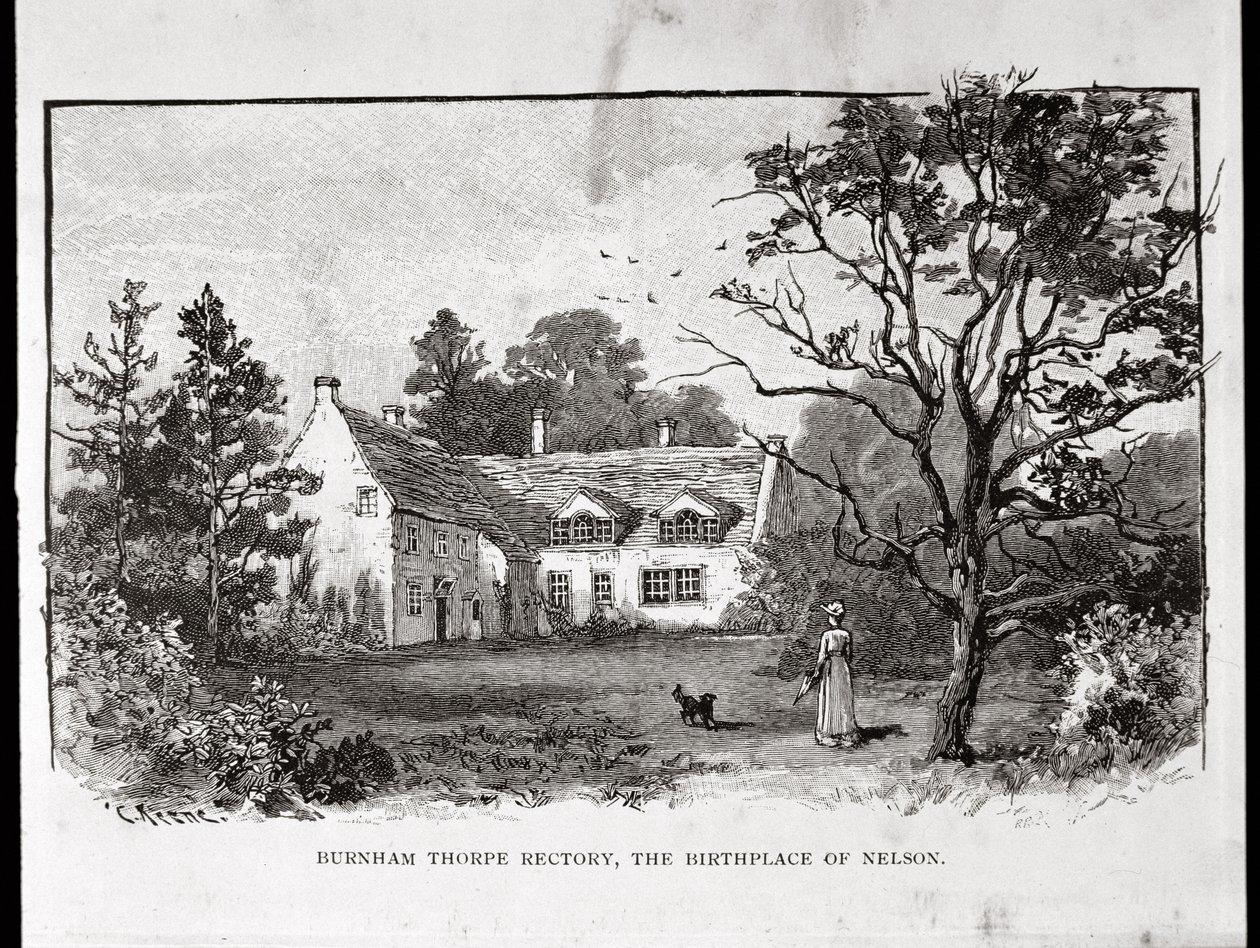 Burnham Thorpe Rectory, Nelsons szülőhelye alkotó: English School