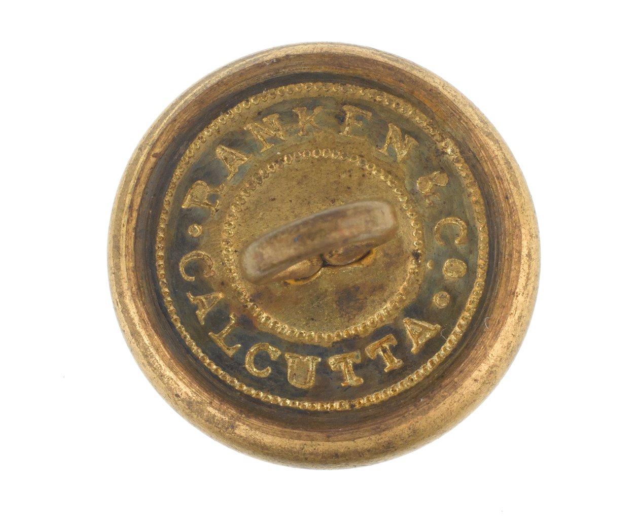 Button, 9. bengáli lándzsás ezred, 1901 előtt alkotó: English School