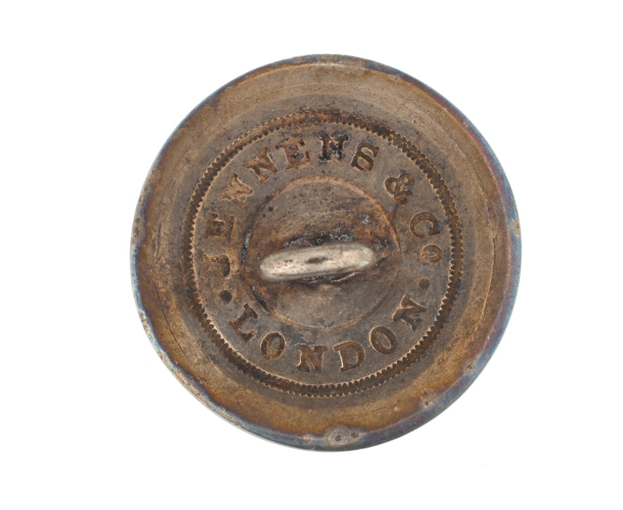 Button, 9. bengáli lándzsás ezred, 1901 előtt alkotó: English School