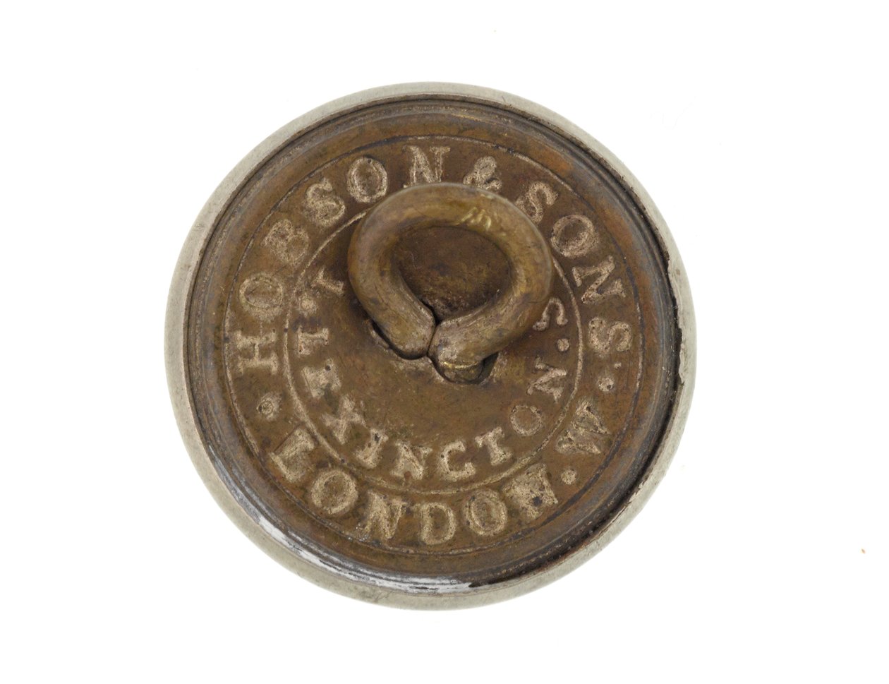 Button, Bangalore Puskás Önkéntesek, 1880-1920 alkotó: English School