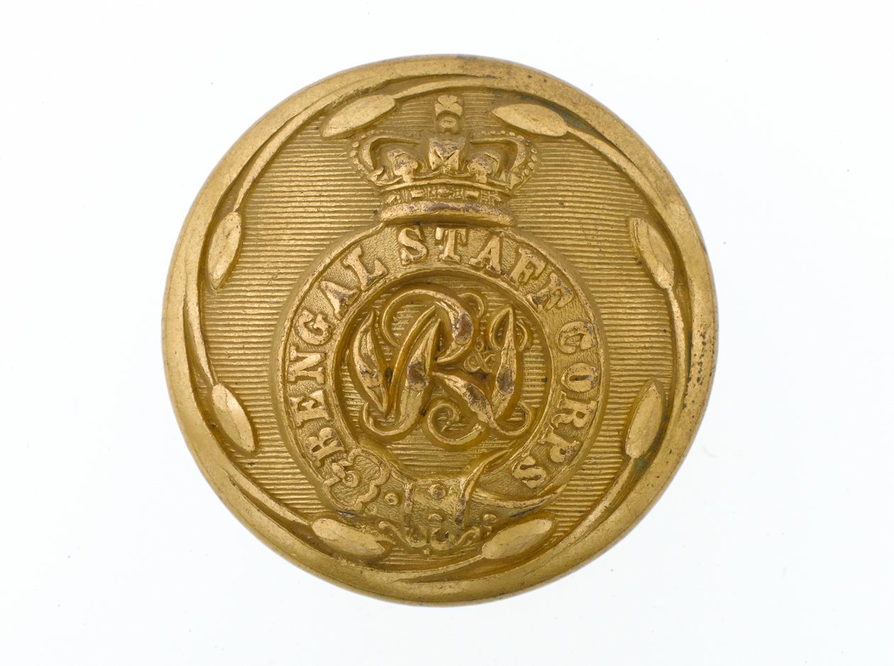 Button, bengáli hadtest, 1876-1891 alkotó: English School