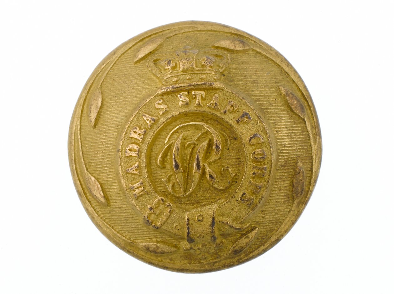 Button, Madras törzsi hadtest, 1861-1876. alkotó: English School