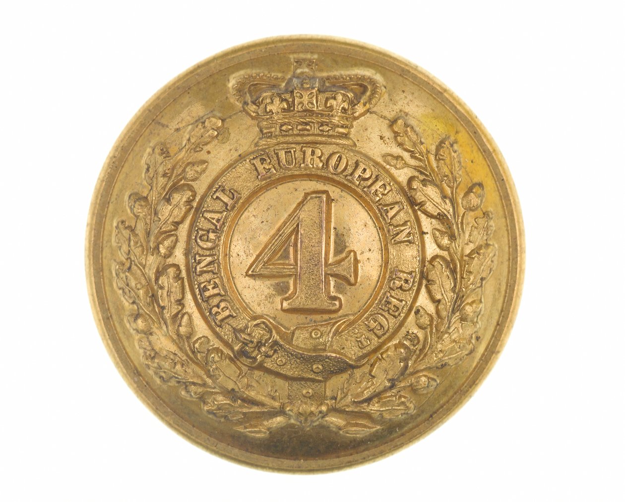 Button, tiszt, 4. bengáli európai ezred, 1855-1861 alkotó: English School