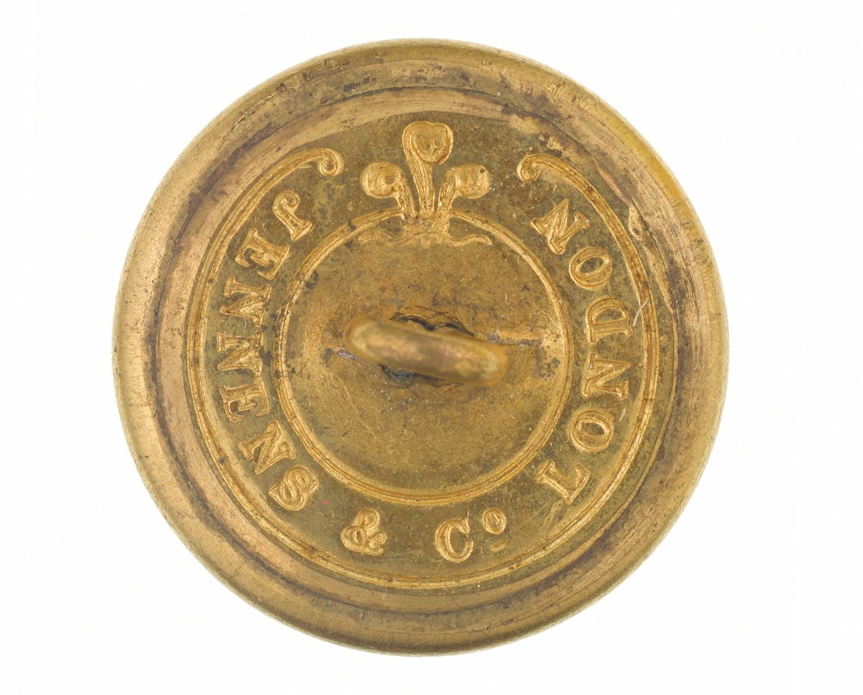 Button, tiszt, 4. bengáli európai ezred, 1855-1861 alkotó: English School