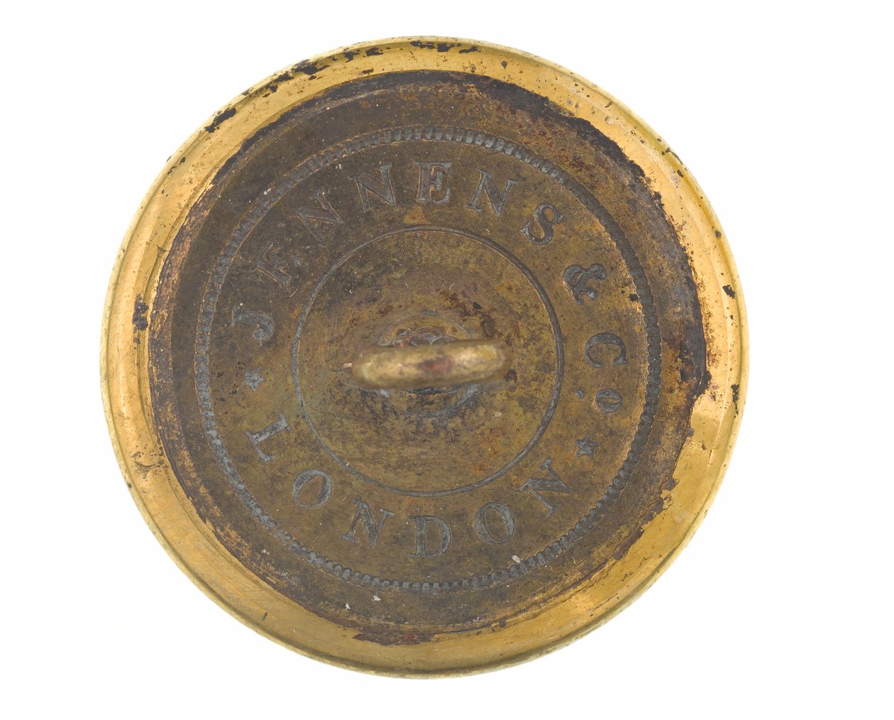 Button, tiszt, 5. bengáli európai ezred, 1858-1860 alkotó: English School