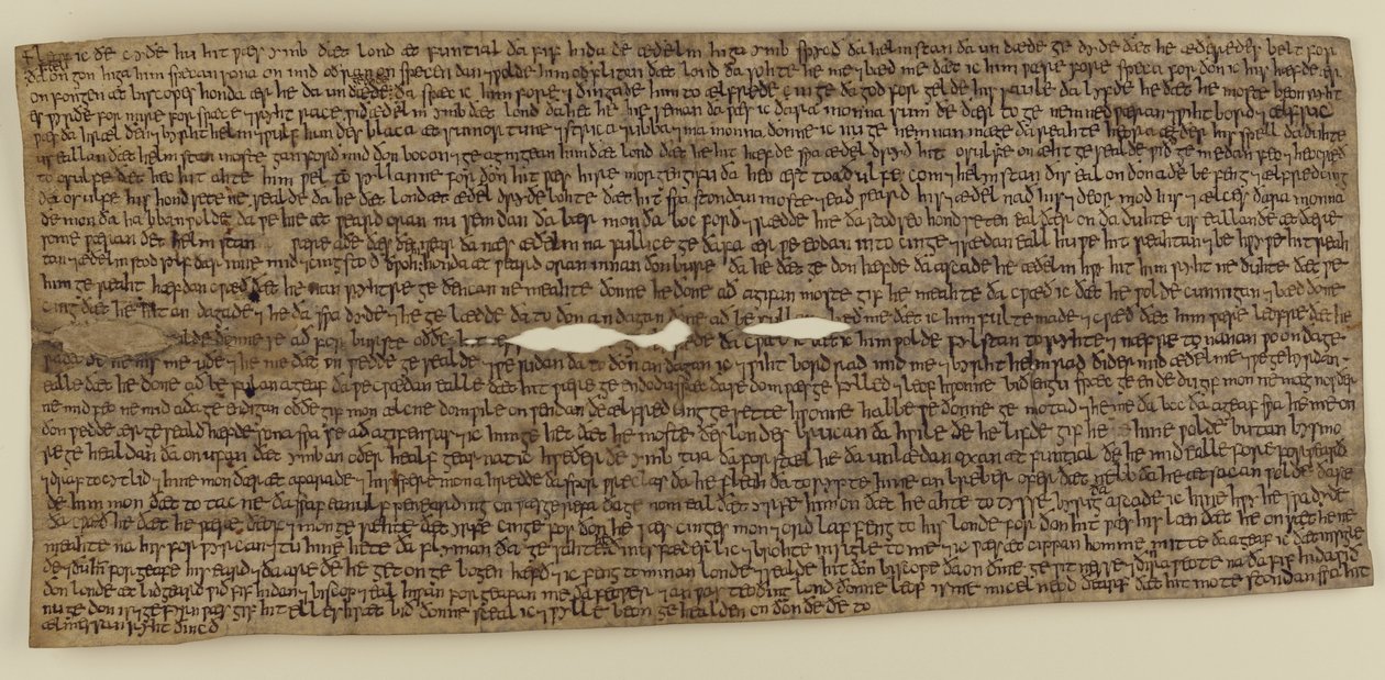 CCA-ChAnt/C/1282 The Fonthill Letter, 899x924 alkotó: English School