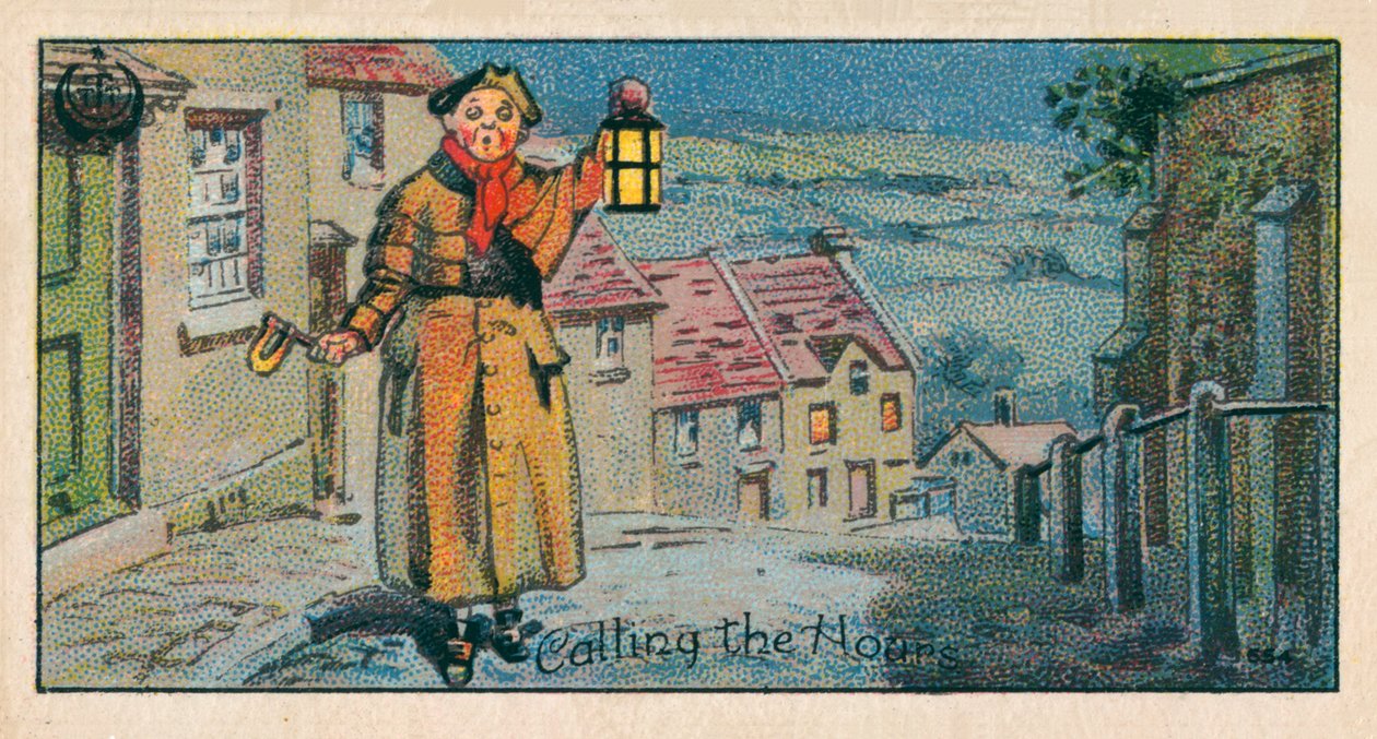 Az órák hívása, Az őrszem (kromolito) alkotó: English School