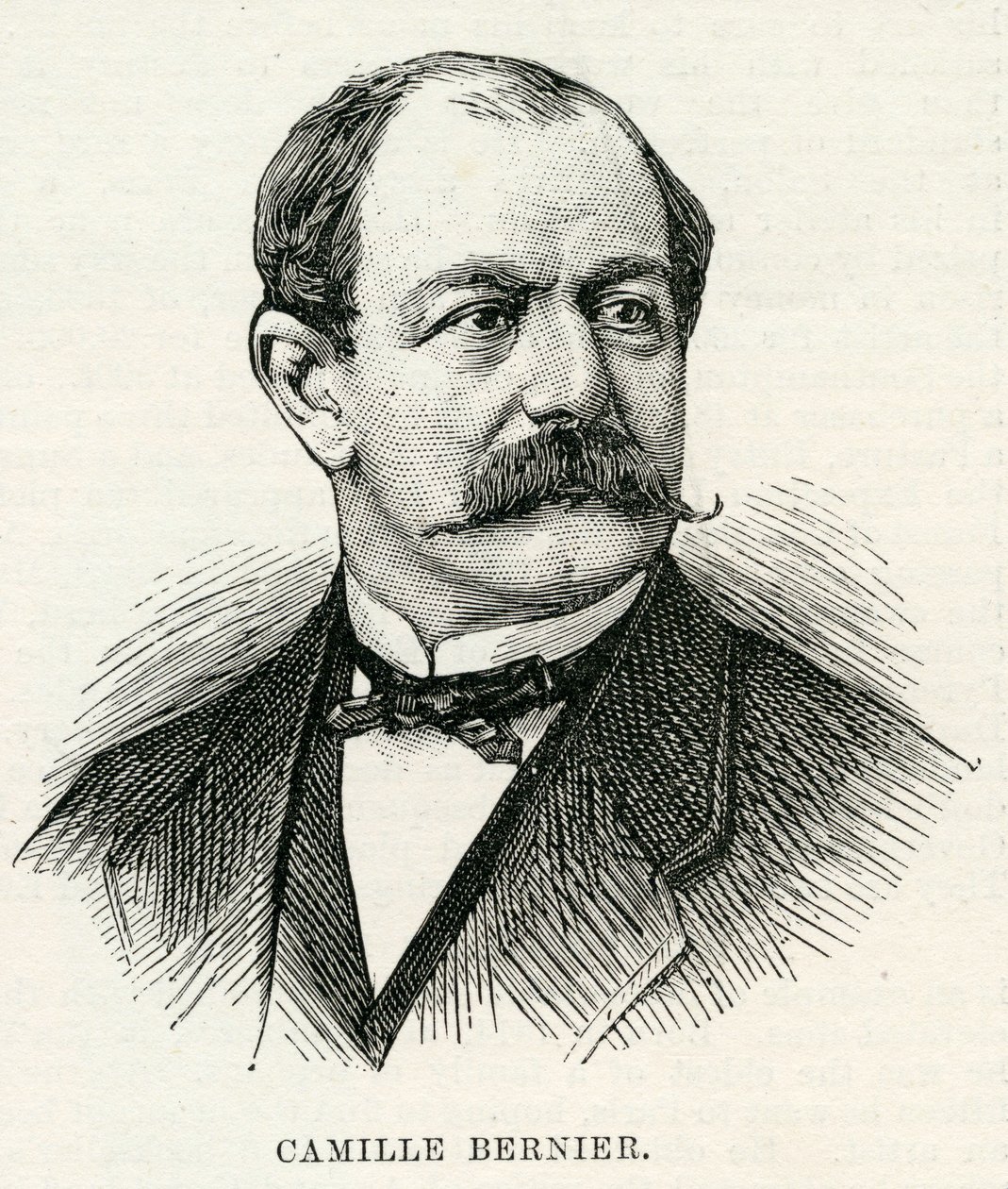 Camille Bernier (1823-1902) az "Illustrated London News"-ból, 1884. május (metszet) alkotó: English School