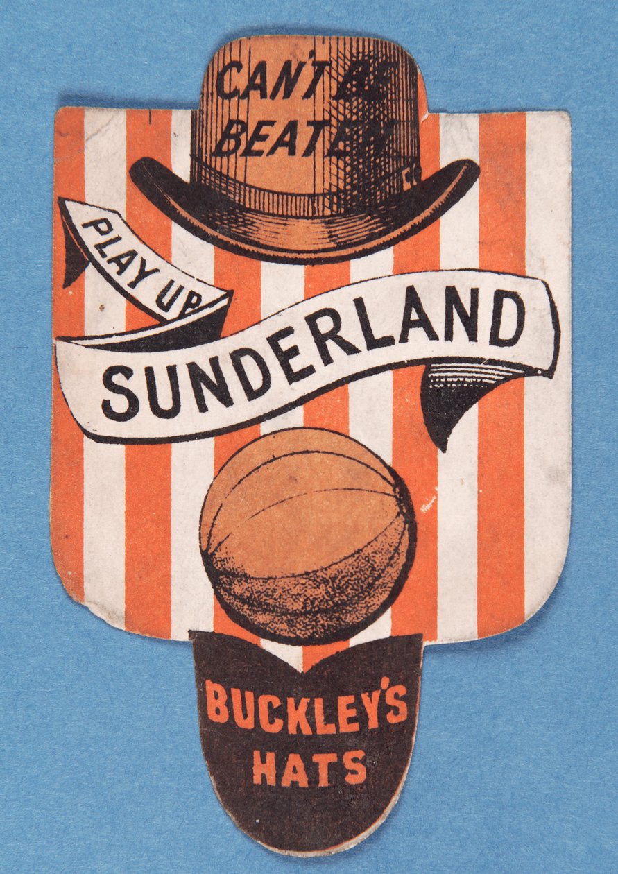 Cant Be Beaten, Play Up Sunderland, Baines kártya pajzs formájában alkotó: English School