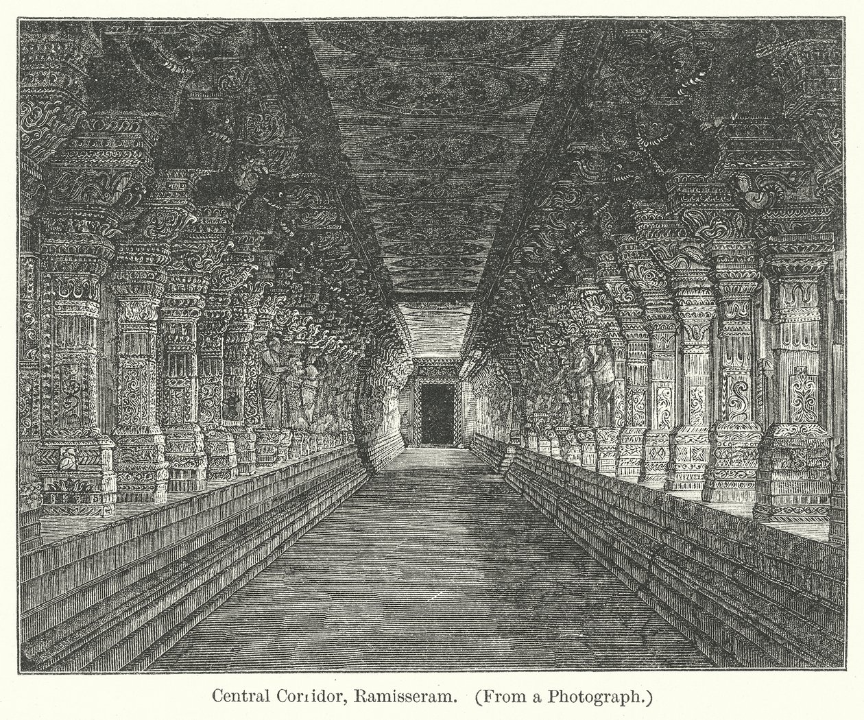Központi folyosó, Ramisseram (metszet) alkotó: English School