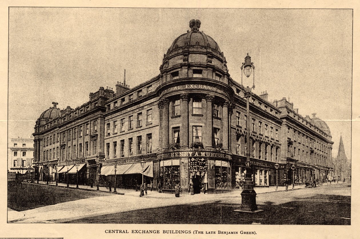 Központi csereépületek, Newcastle-on-Tyne építészete, a 