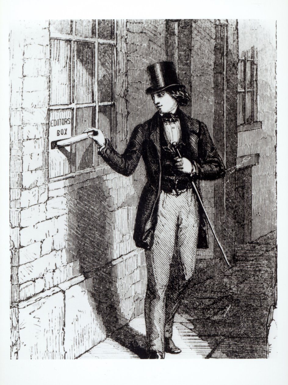 Charles Dickens (1812-70) beküldi történeteit alkotó: English School