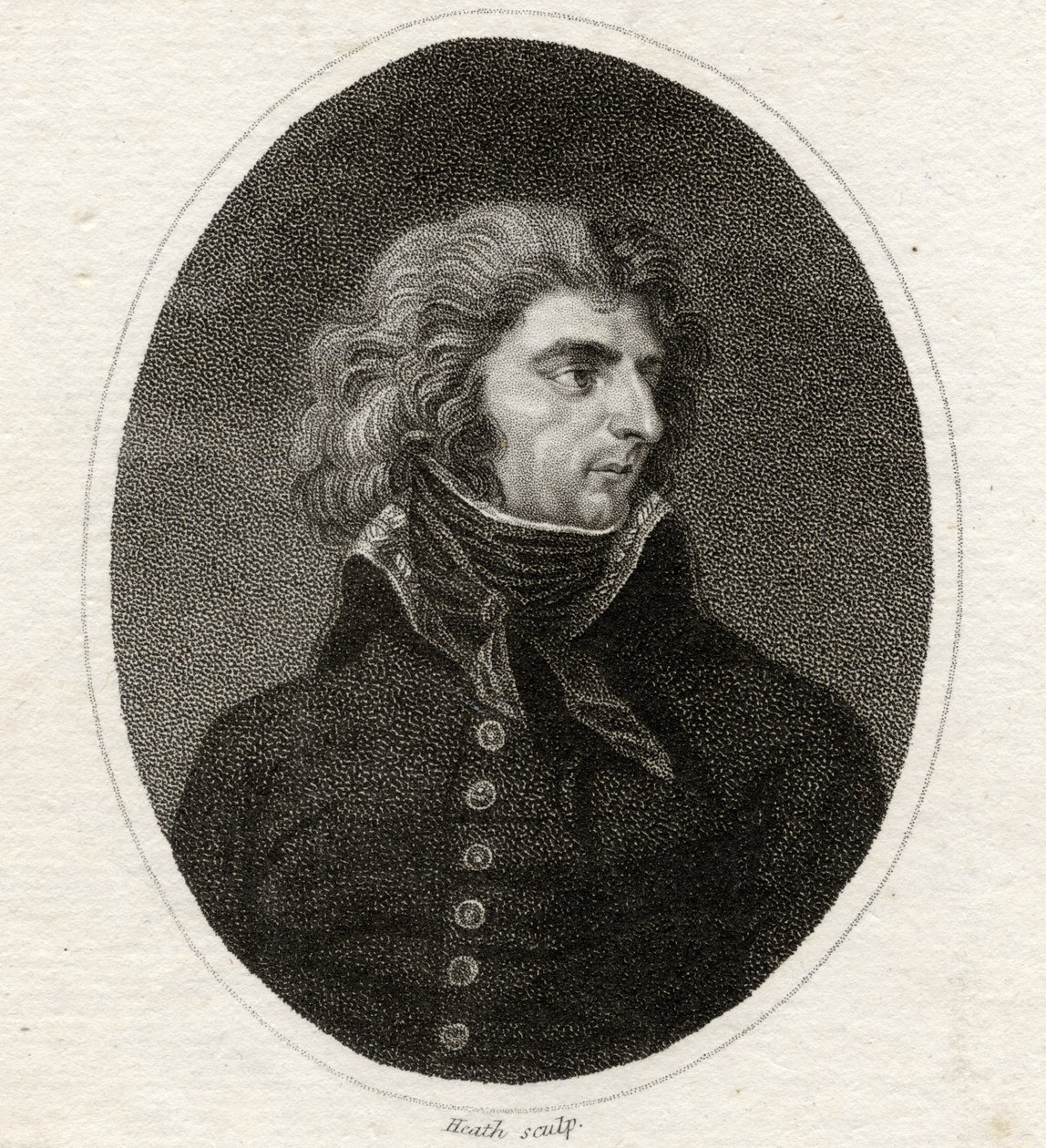 XIV. Károly (1783-1844) Svédország és Norvégia királya (1818-44) Heath által metszett, a „The Gallery of Portraits”-ból, 1833-ban alkotó: English School