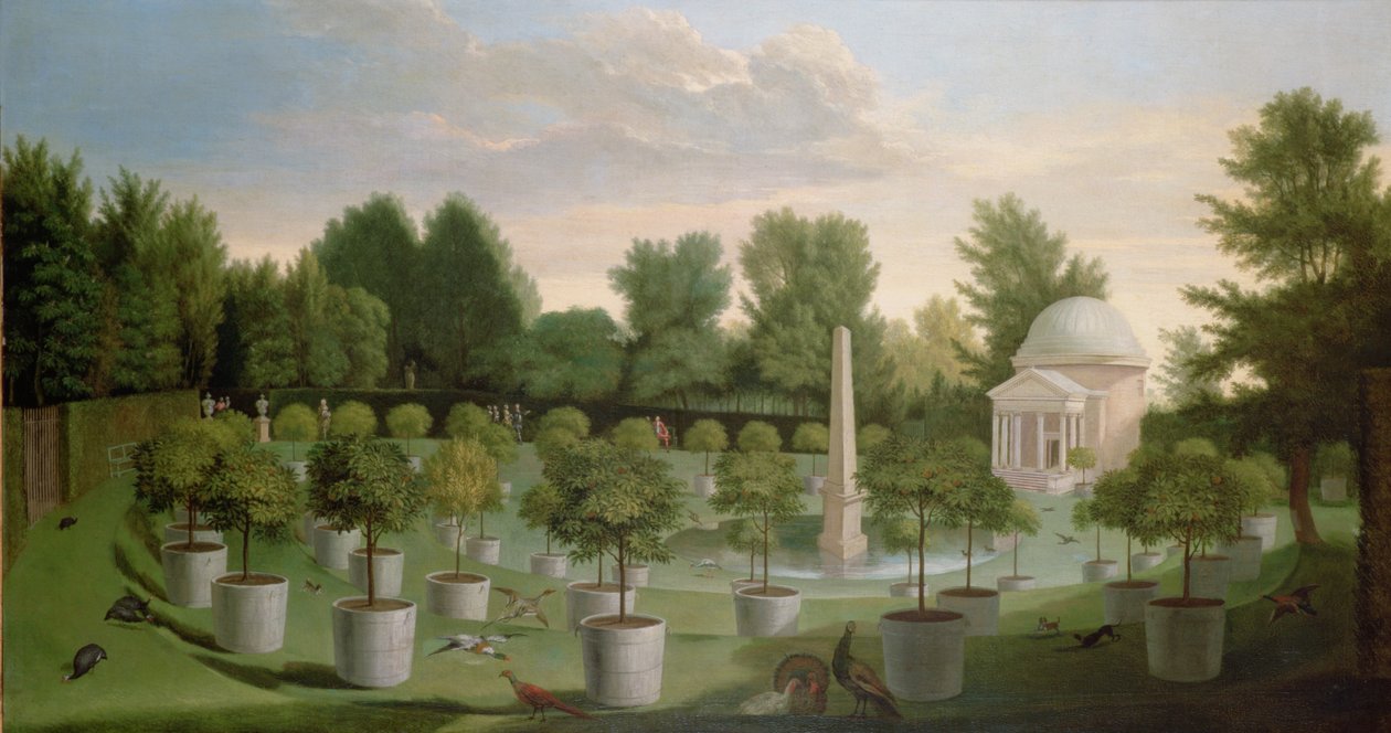 Chiswick House Gardens alkotó: English School