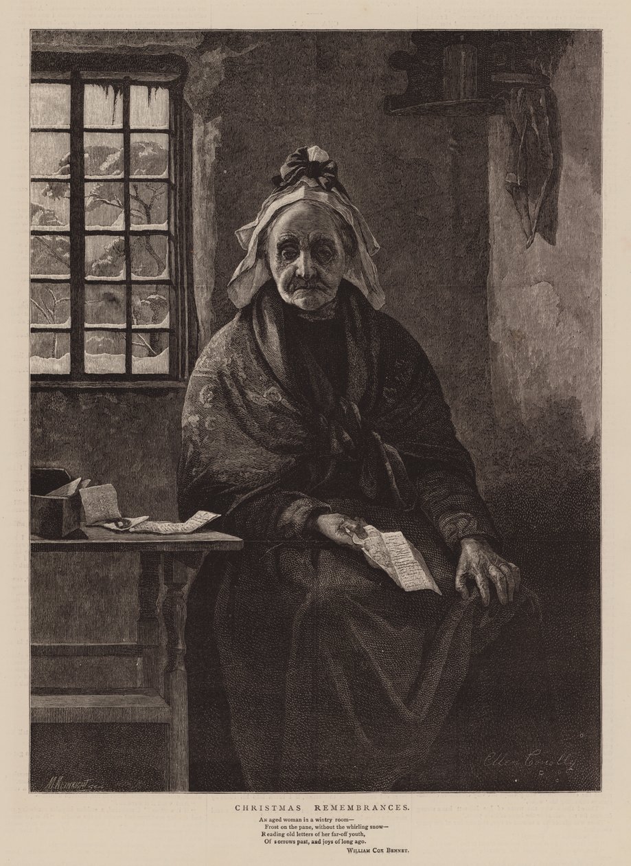 Karácsonyi megemlékezések (metszet) alkotó: English School