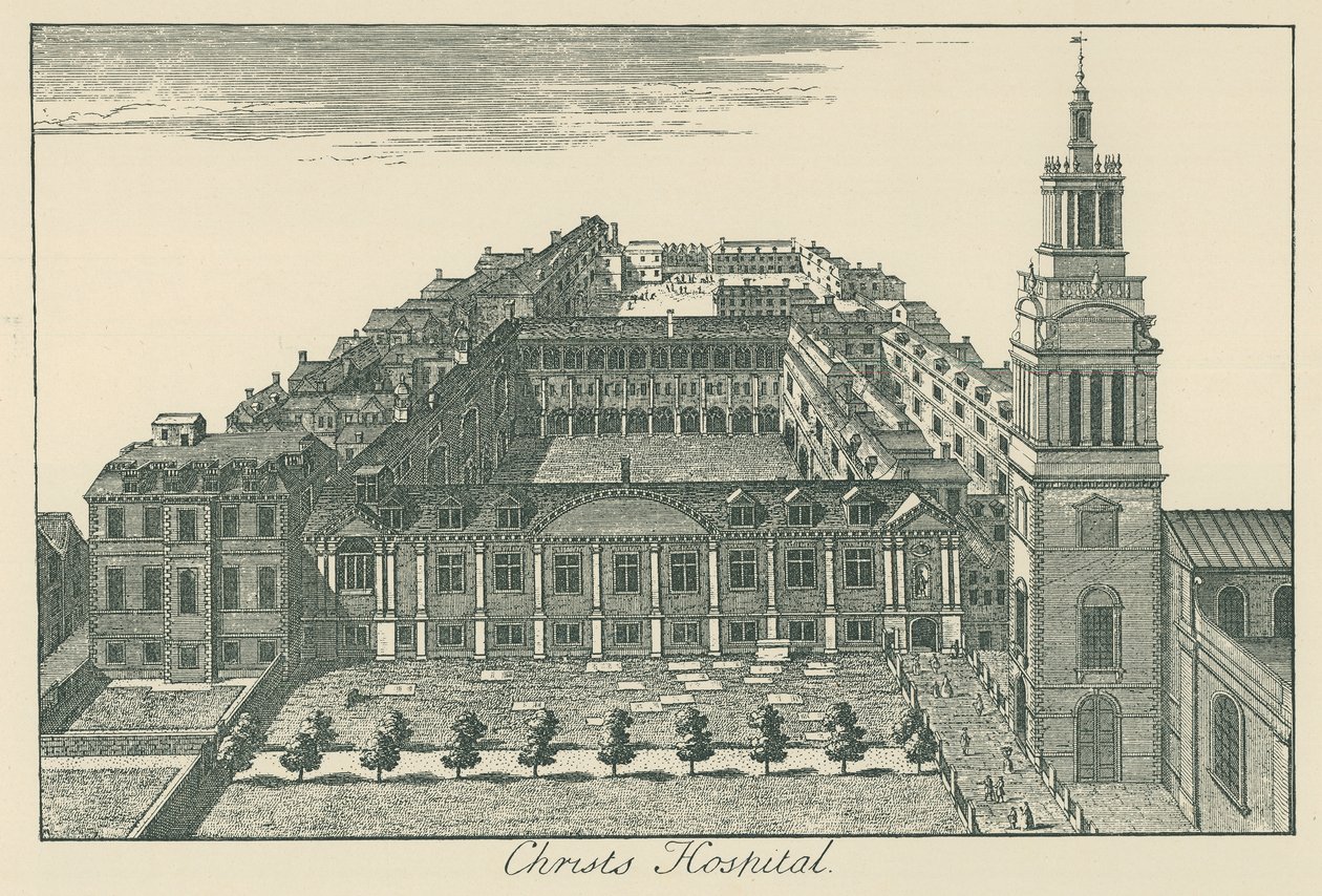 Christs Hospital (litográfia) alkotó: English School