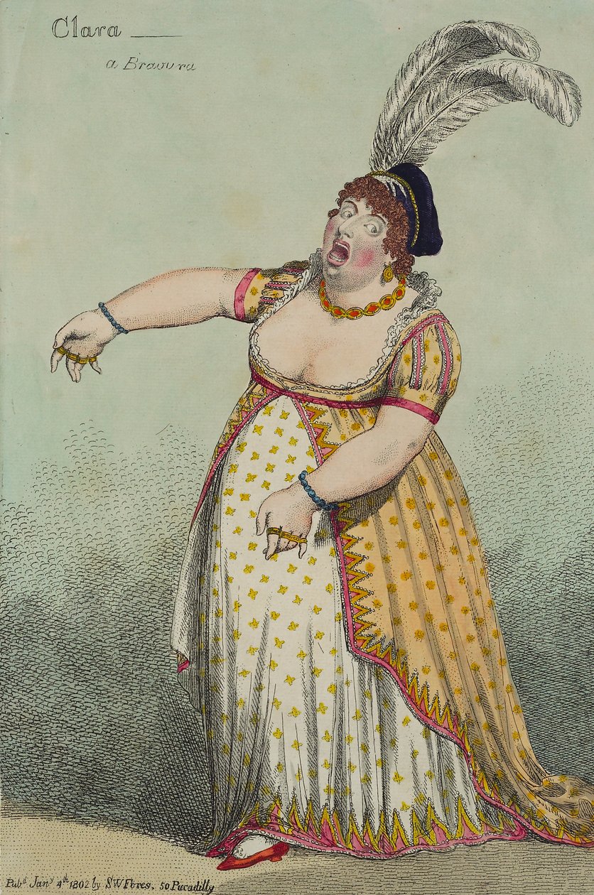 Clara: A bátorság, 1802 alkotó: English School