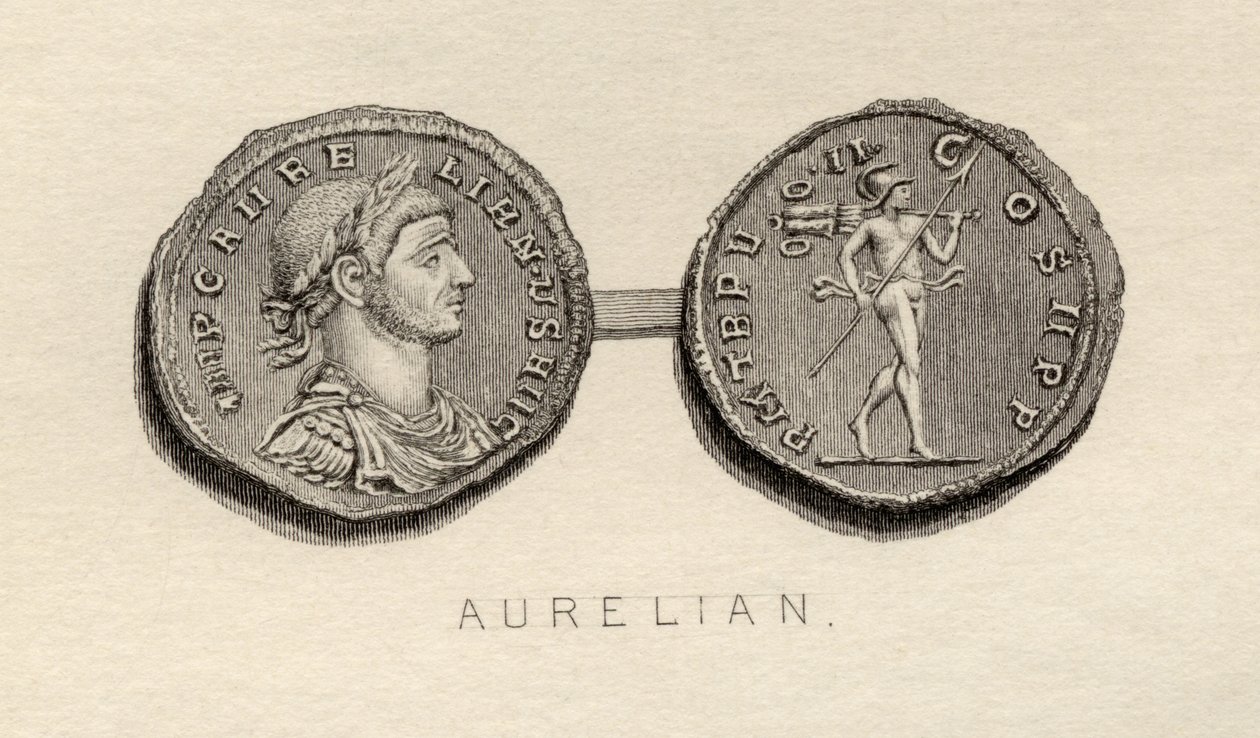 Érme Aurelianus korából alkotó: English School