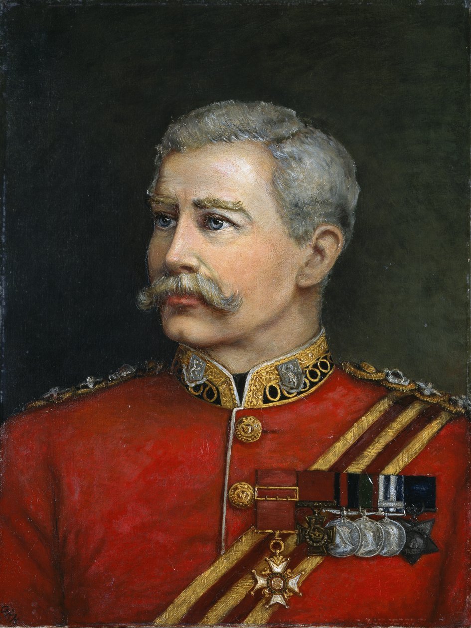Hugh Shaw VC CB ezredes, Ír Királyi Ezred, 1885 alkotó: English School