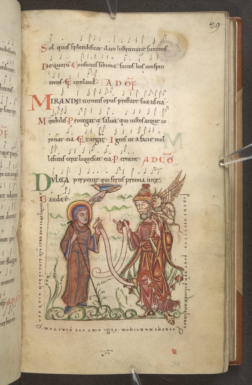 Cotton MS Caligula A XIV alkotó: English School