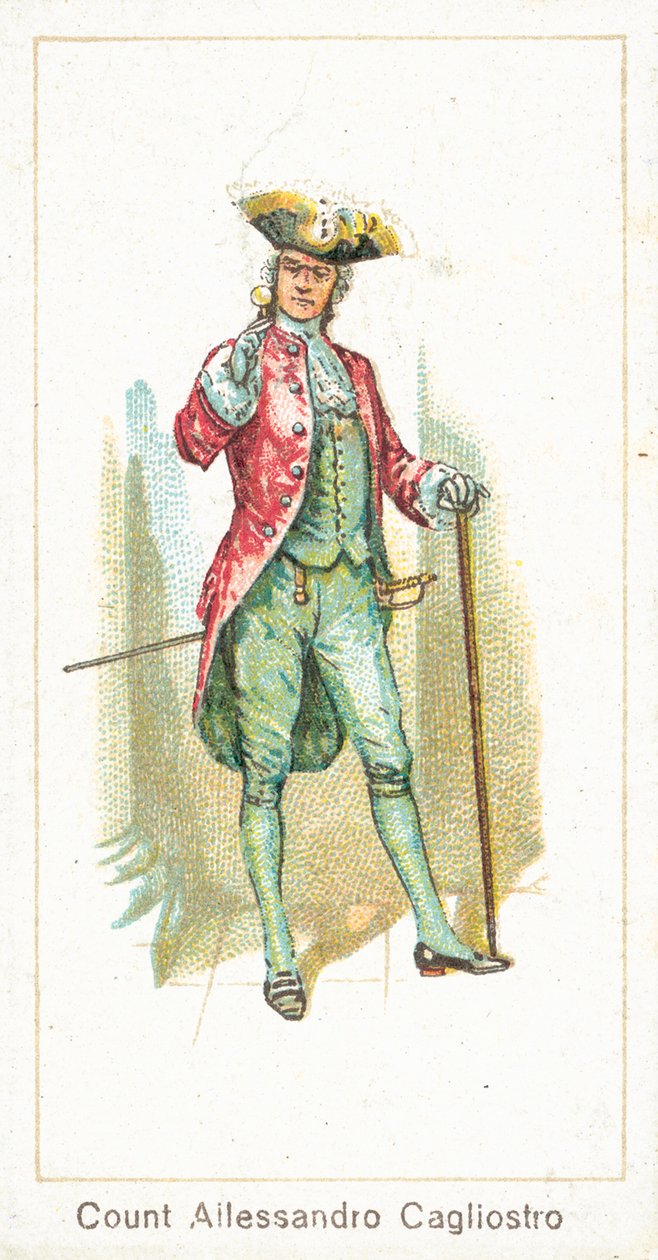 Allessandro Cagliostro gróf (chromolitho) alkotó: English School