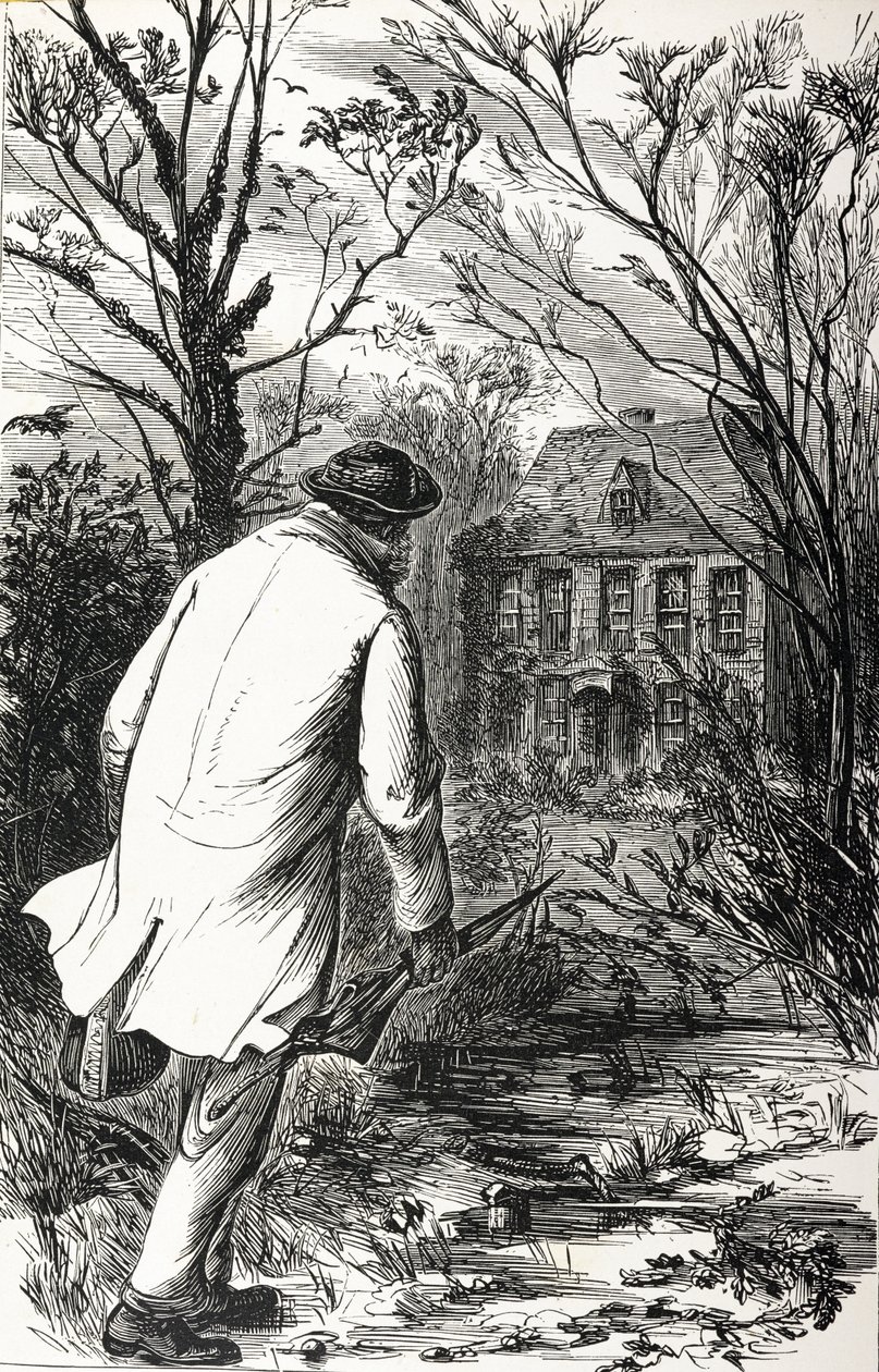 Crow Hall, a Routledge Christmas Annualból alkotó: English School