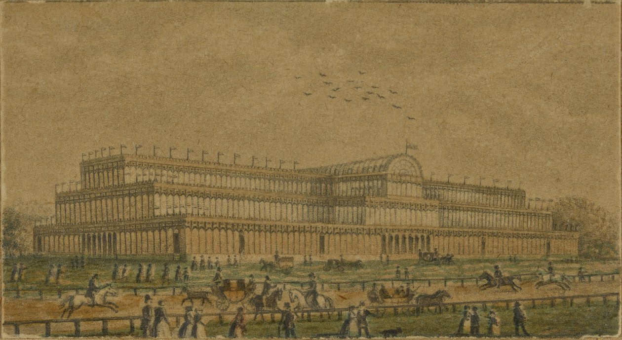 Kristálypalota, 1851 alkotó: English School