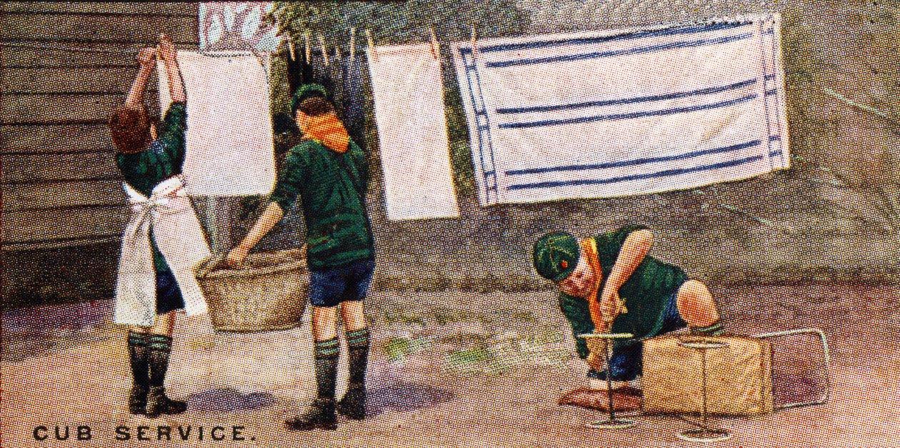 Kölyökszolgálat, 1929 alkotó: English School