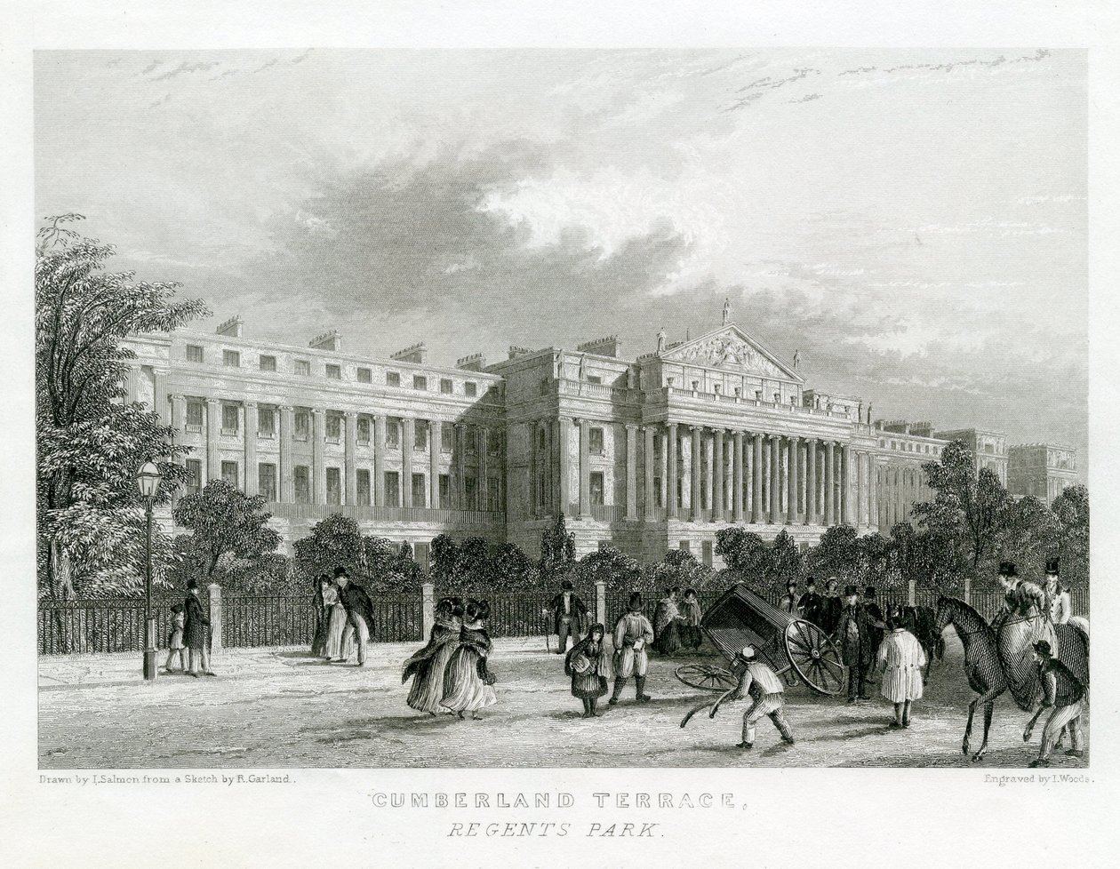 Cumberland Terrace, Regents Park, London alkotó: English School