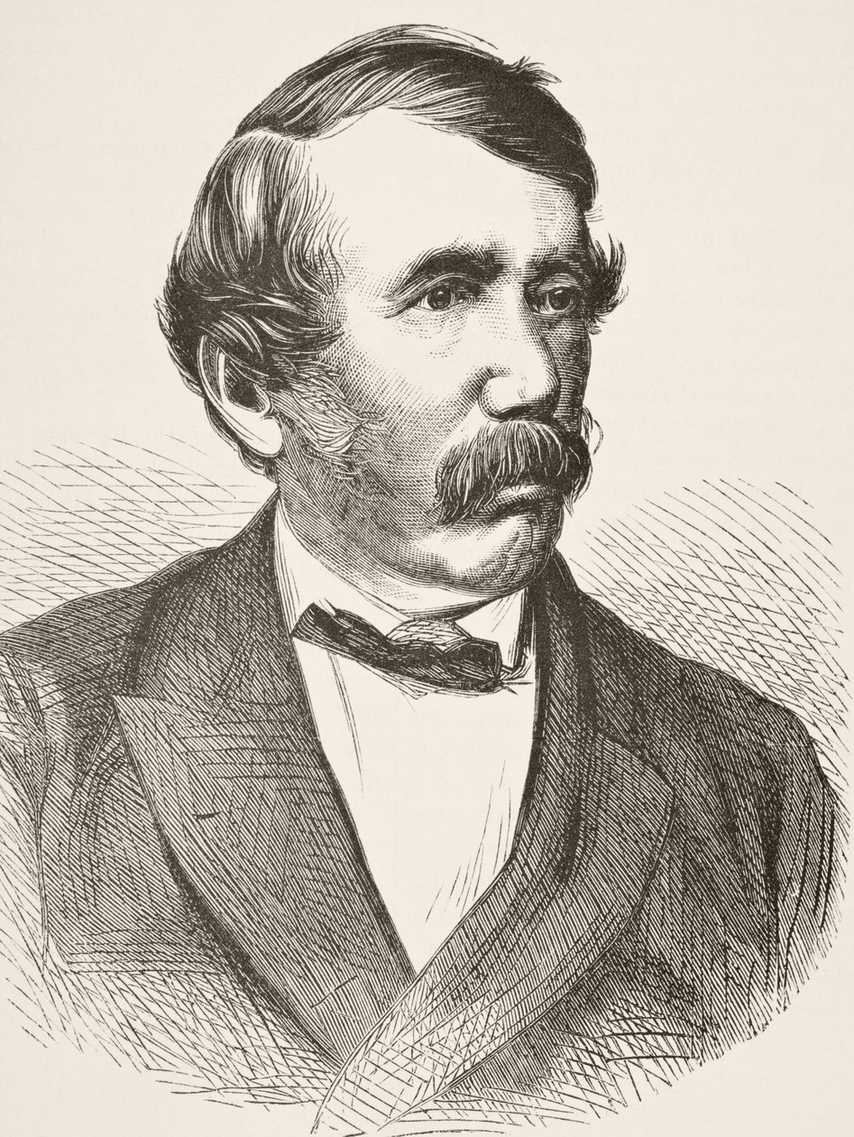 David Livingstone, William Hickman Smith Aubrey (1858-1916) „Anglia nemzeti és hazai története” című művéből, London, 1890 körül alkotó: English School
