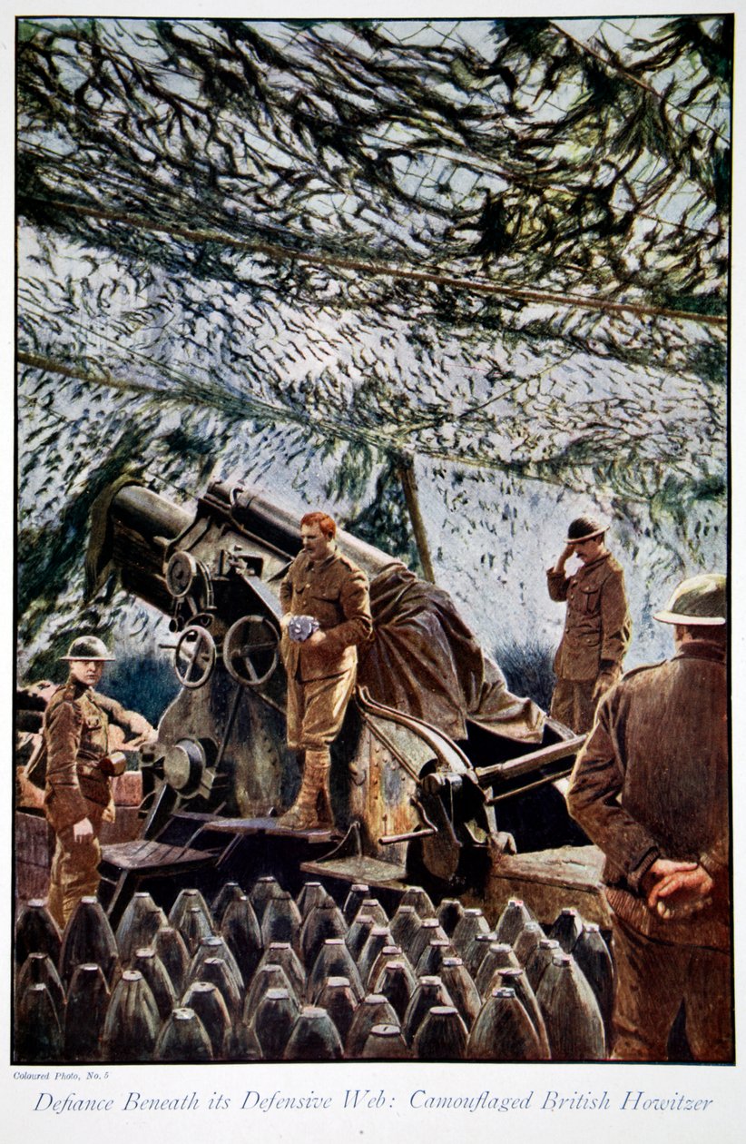 Defiance Beneath its Defensive Web, 1914-1919 alkotó: English School