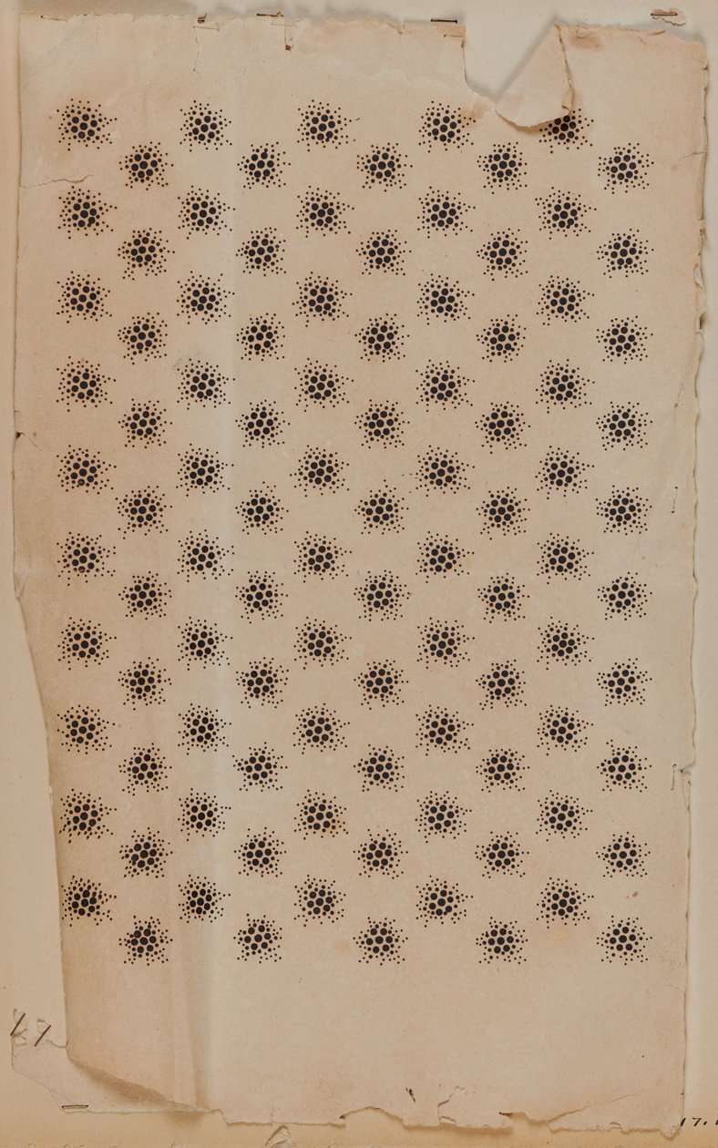 Tervrajz, 19. század eleje alkotó: English School