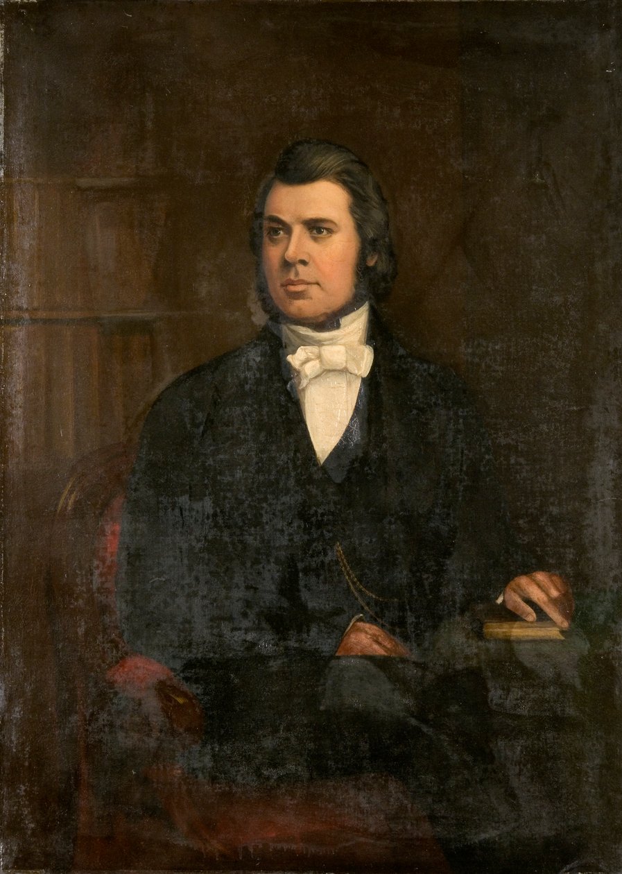 Dr. John Emlyn Jones (olaj, vászon) alkotó: English School