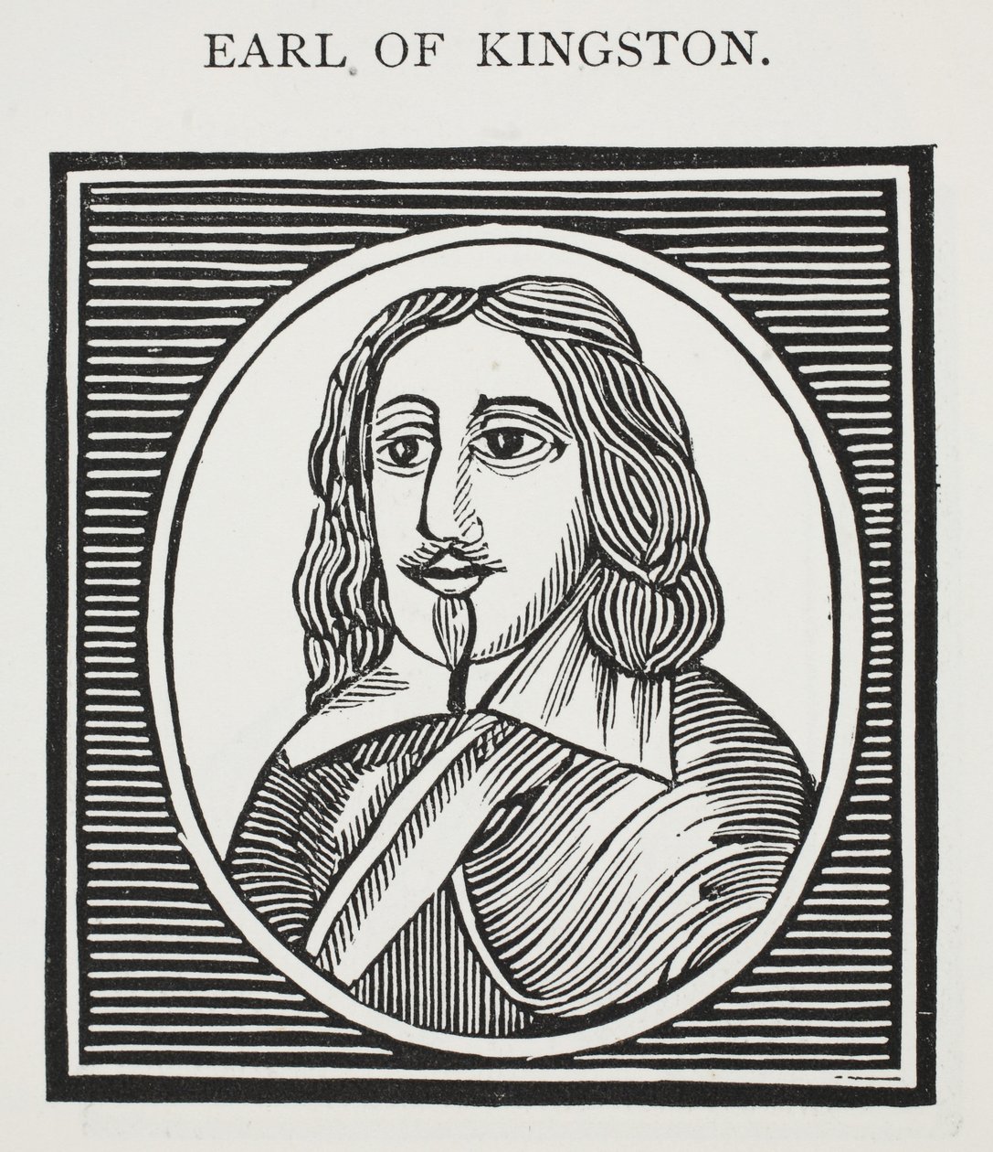 Earl of Kingston (1600-80), illusztráció a Chap-books of the Eighteenth Century-ből, John Ashton, pub. 1882 alkotó: English School