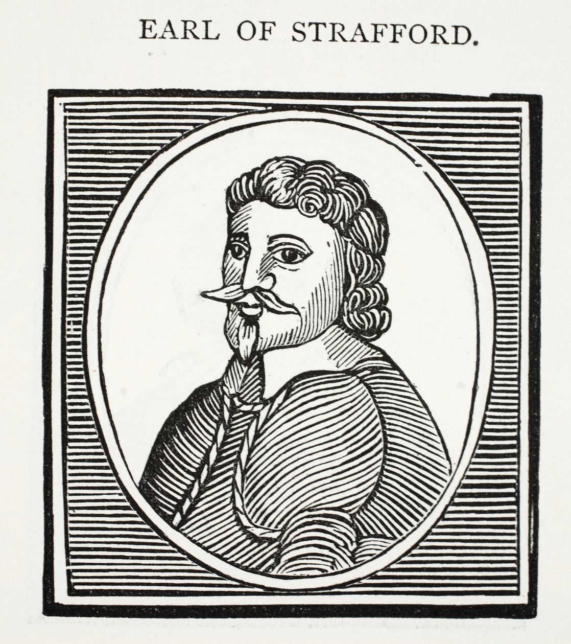 Earl of Strafford, illusztráció a Chap-books of the Eighteenth Century, John Ashton, pub. 1882 alkotó: English School
