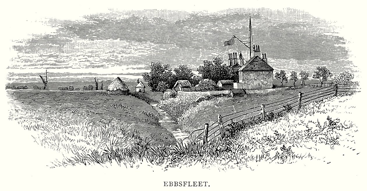Ebbsfleet (metszet) alkotó: English School