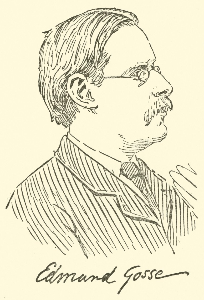 Edmund Gosse (metszet) alkotó: English School