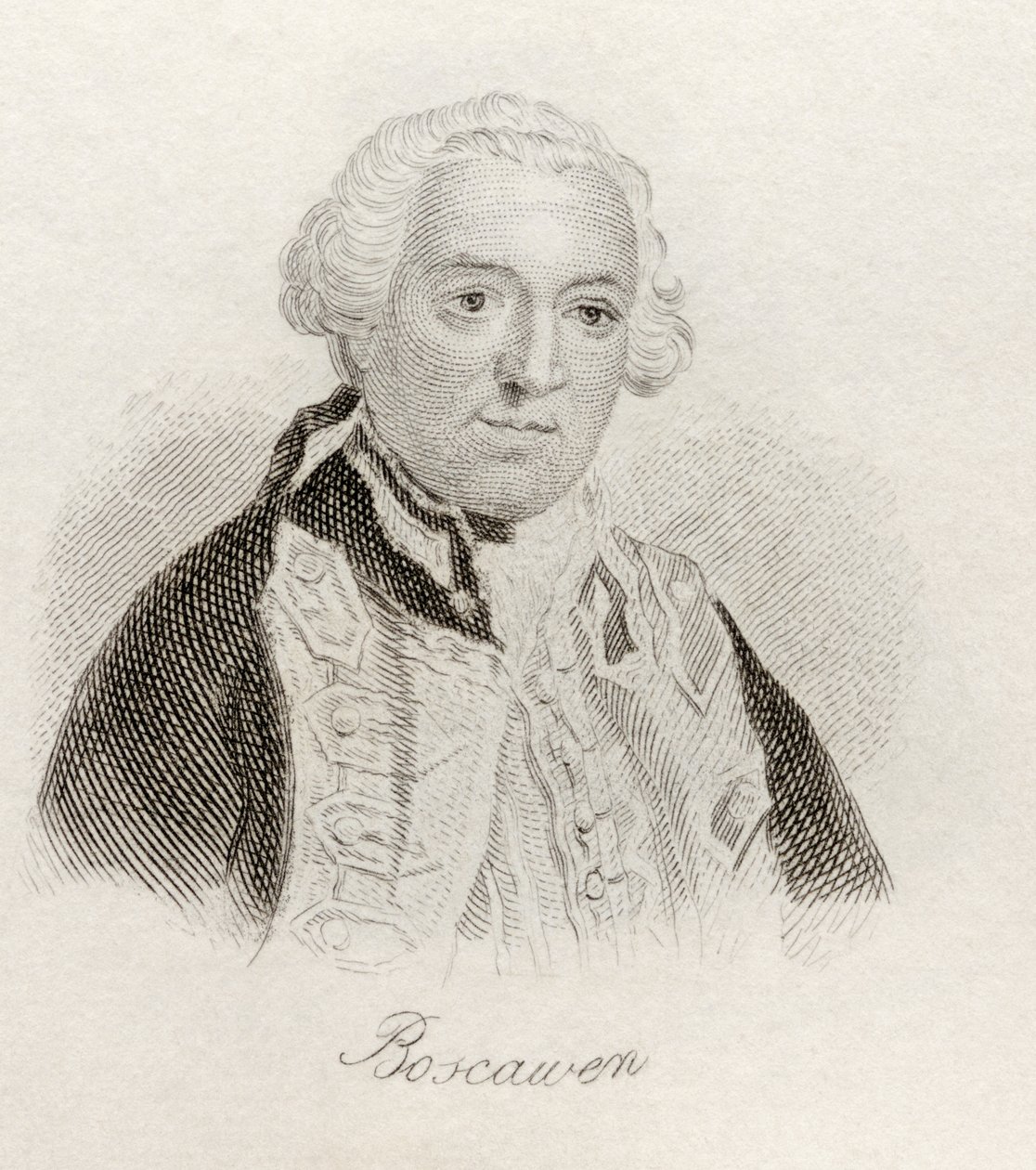 Edward Boscawen, a „Crabb