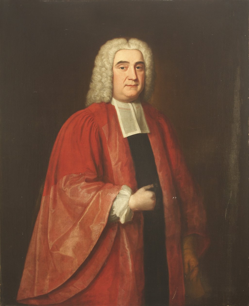 Edward Butler, a Magdalen College elnöke alkotó: English School
