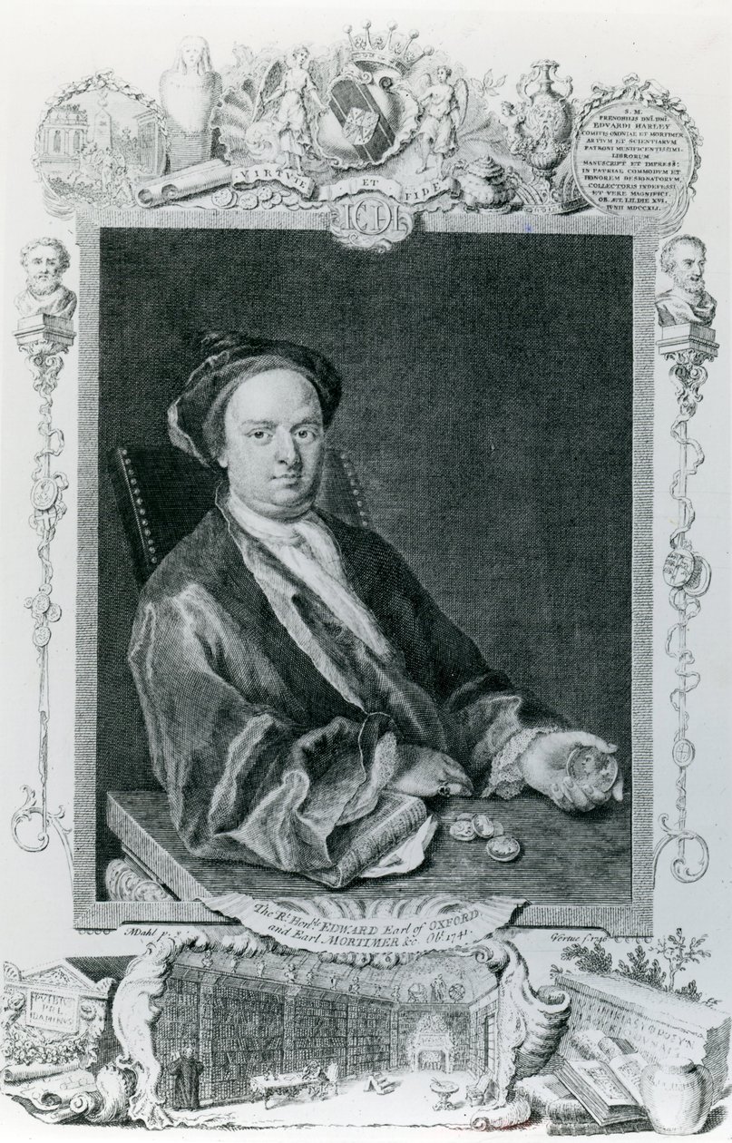 Edward Harley, Oxford 2. grófja (1689-1741) alkotó: English School
