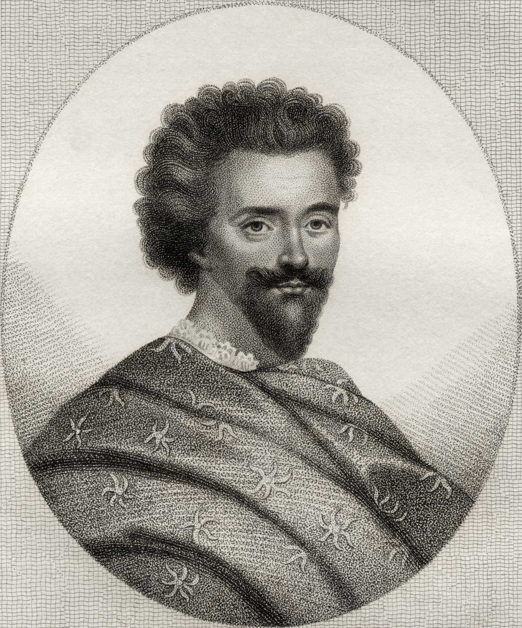 Edward Herbert, illusztráció a „Királyi és nemes szerzők katalógusából, III. kötet”, 1806-ban megjelent alkotó: English School