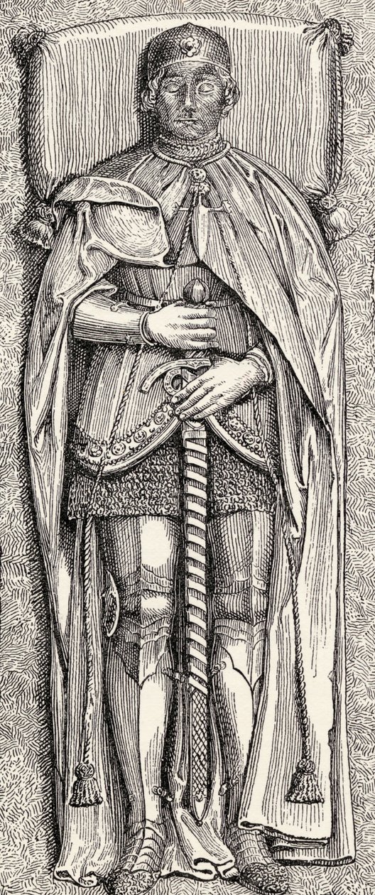 Alvaro de Luna képmása a "Spanyolország: A spanyol történelem összefoglalása a mór hódítástól Granada bukásáig, 711-1492" című könyvéből Henry Edward Watts, 1893-ban alkotó: English School